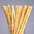 Colorful Party Balloon Paper Straws 500pcs