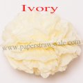 Ivory Tissue Paper Pom Poms 20pcs