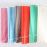 Solid Paper Straws 1200pcs Mixed 6 Colors