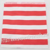 Red Sailor Striped Paper Favor Bags 400pcs