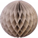 Grey Tissue Paper Honeycomb Balls 20pcs