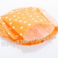 Orange Tiny Dot Paper Favor Bags 400pcs