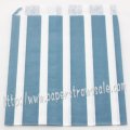Navy Vertical Striped Paper Favor Bags 400pcs