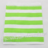 Green Sailor Striped Paper Favor Bags 400pcs