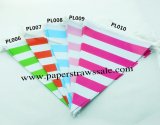 50 Strings Striped Party Bunting Flags Mixed 5 Colors