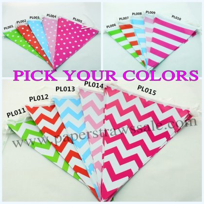 150pcs Party Bunting Flags Banners Wholesale