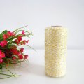 Yellow Striped Bakers Twine with White 15 Spools