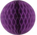 Purple Tissue Paper Honeycomb Balls 20pcs