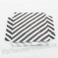 Black Diagonal Stripe Paper Favor Bags 400pcs