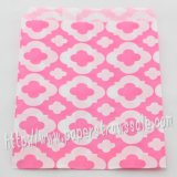 Hot Pink Mod Print Paper Favor Bags 400pcs