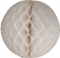 Ivory Tissue Paper Honeycomb Balls 20pcs