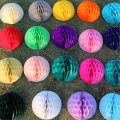 100pcs 6"(15cm) Tissue Paper Honeycomb Balls Wholesale