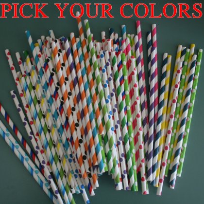 10000pcs Paper Straws Wholesale [wholesale001]