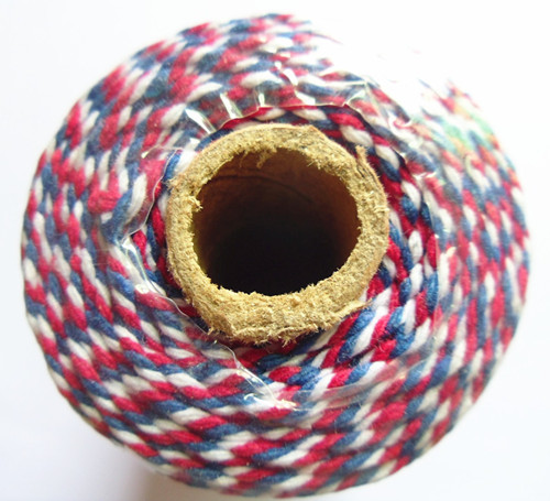 Red Blue White Print Bakers Twine 15 Spools