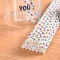 Colored Fun Expression Emotion Smile Paper Straws 500 pcs