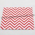 Red Chevron Print Paper Napkins 300pcs