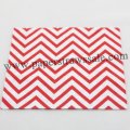 Red Chevron Print Paper Napkins 300pcs