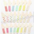 Wholesale Printed Wooden Knives 2300pcs Mixed 23 Colors Wholesale Printed Wooden Knives 2300pcs Mixed 23 Colors