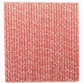 Red With White Christmas Pattern Print Paper Straws 500 Pcs
