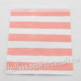 Pink Sailor Striped Paper Favor Bags 400pcs