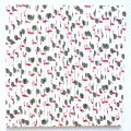 Hawaiian Monstera Leaf Flamingo Paper Straws 500 Pcs