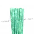 Aqua Weave Print Paper Drinking Straws 500pcs