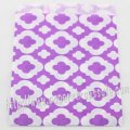 Purple Mod Print Paper Favor Bags 400pcs