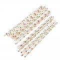 Halloween Cross Pumpkin Letter Hat Paper Straws 500 pcs