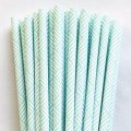 Light Blue Weave Paper Drinking Straws 500pcs Light Blue Weave Paper Drinking Straws 500pcs