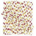 Brown Yellow Puplish Red Maple Leaf Paper Straws 500 Pcs