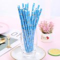 Footprint Nursing Bottle Pacifier Paper Straws 500 pcs