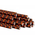 Halloween Pumpkin Grimace Paper Straws 500 pcs