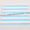 Light Blue Striped Paper Napkins 300pcs