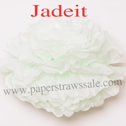 Jadeit Tissue Paper Pom Poms 20pcs [paperflower024]