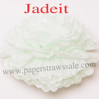 Jadeit Tissue Paper Pom Poms 20pcs