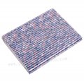 Colored Classical Ancient Floral Blue Paper Straws 500 pcs