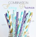 250pcs FANCY PRANCE Paper Straws Mixed 250pcs FANCY PRANCE Paper Straws Mixed