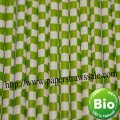 Lime Green Checkered Paper Straws 500pcs