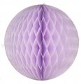 Lilac Tissue Paper Honeycomb Balls 20pcs