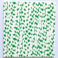 Green Four-leaf Clover Shamrock Paper Straws 500 Pcs