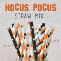 250pcs Hocus Pocus Halloween Paper Straws Mixed 250pcs Hocus Pocus Halloween Paper Straws Mixed