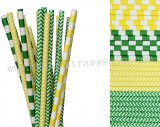 200pcs Saint Patrick's Day Party Paper Straws Mixed