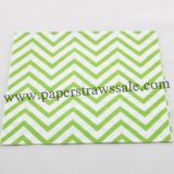 Green Chevron Printed Paper Napkins 300pcs