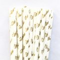 Halloween Pirate Dead Gold Skull Paper Straws 500 Pcs Halloween Pirate Dead Gold Skull Paper Straws 500 Pcs