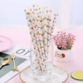 Colored Kids Cartoon Toy Car Paper Straws 500 pcs