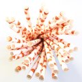 Joy Smile Orange Emoji Jelly Smiley Paper Straws 500 Pcs