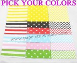 2000pcs Striped Dot Chevron Paper Napkins Wholesale