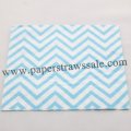 Light Blue Chevron Paper Napkins 300pcs