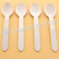 Silver Chevron Print Wooden Spoons 100pcs