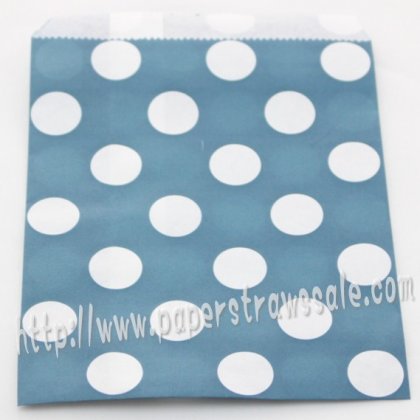 Navy Big Dot Paper Favor Bags 400pcs [pfbags068]